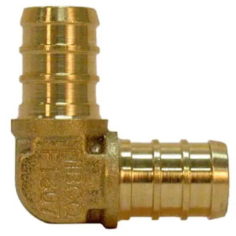 Reliance Worldwide Corp UC248LFA ELL 1/2 BRS PEX BARBXBARB LEAD FREE