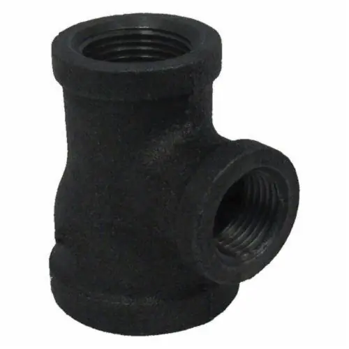 Anvil 0310037205 Fig 1105R Standard Pipe Reducing Tee 1/2x1/2x1/4 FNPT 150 lb