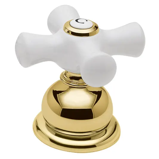 Price Pfister SGL-BAPP Handle Kit SGL-BAPP PB Porc Cross F/89 Series T&S Valves