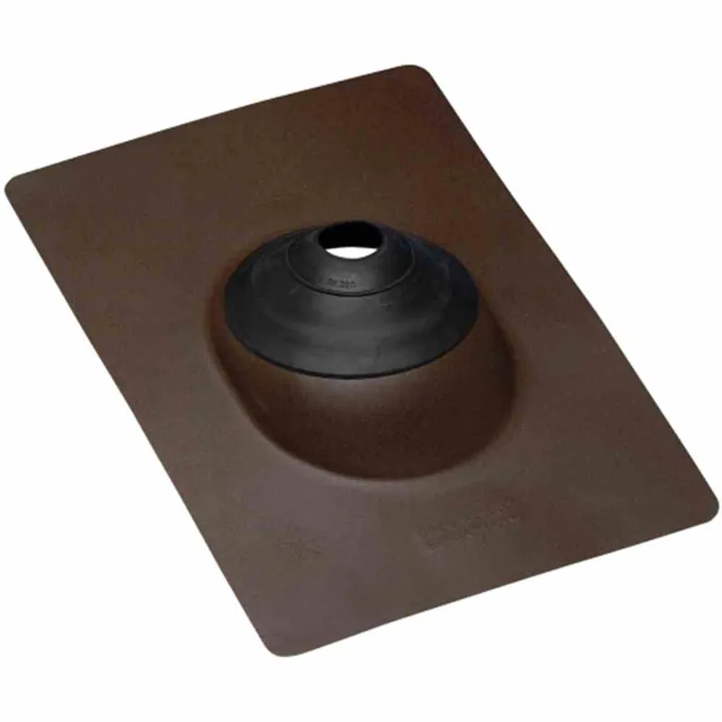 Oatey 11872 Roof Flashing 1.5>3 Brown/Glv 11872 - NC All-Flsh 11X14-1/2