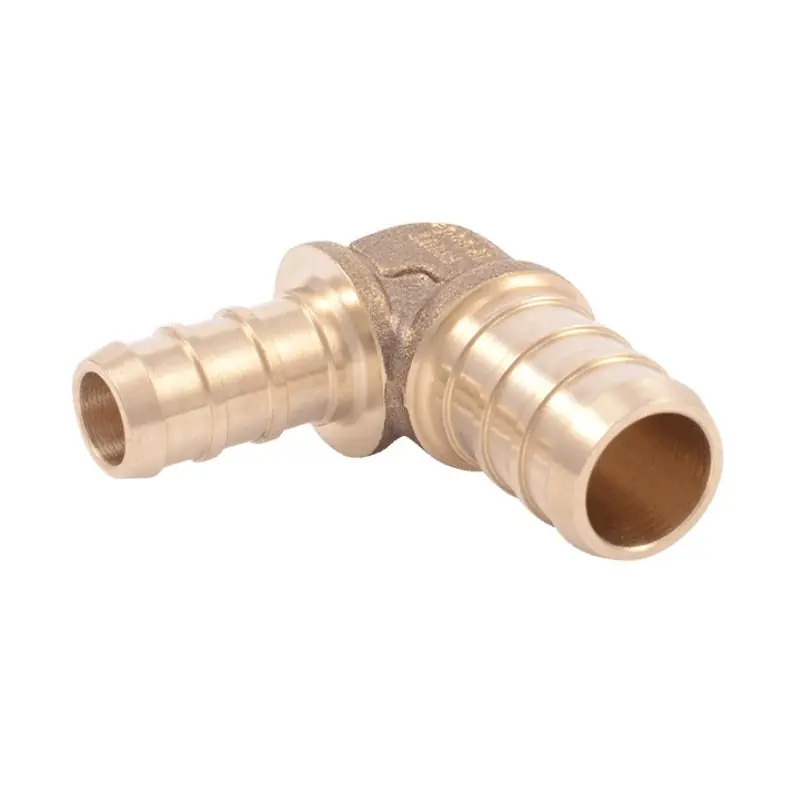 Reliance Worldwide Corp UC272LFA ELL 1/2X3/8 BRS PEX BARBXBARB LEAD FREE