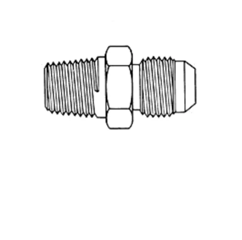 Danfoss C35205X6 Adapter 3/8X1/4 STL 37 DEG FLRXMPT W/NUT & SLEEVE