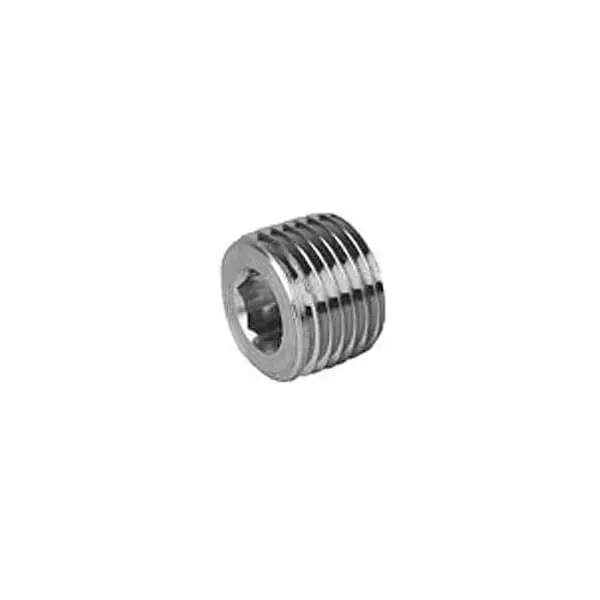 Pittsburgh Plug 003-1 Plug 1/8 Blk Stl Hex Socket Thrd