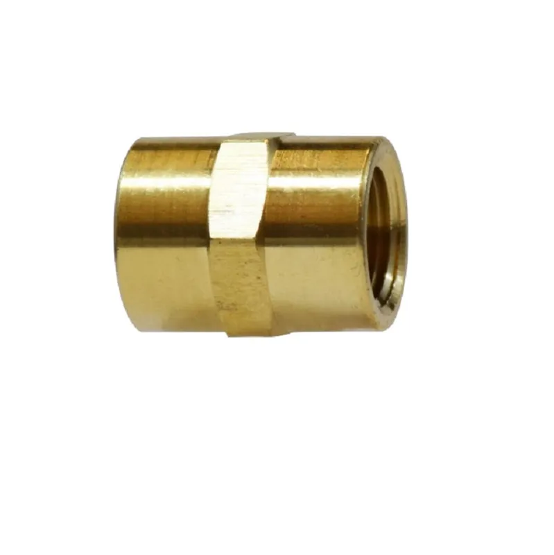 Midland Metal MFG 28059L Coupling 1/4 BRS 1200# THRD
