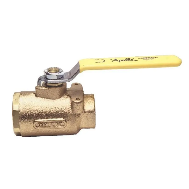 Aalberts 7710301 Ball Valve 1/2 Brnz Thrd Nptf 77-103-01 Full Port