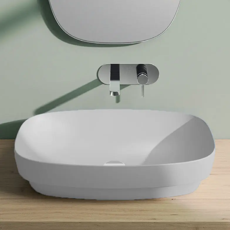 Ceramica Catalano 165AGRLXBM Washbasin NHL 165AGRLXBM Green Lux 65 L/Overflow
