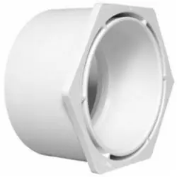 Charlotte Pipe 107 Plastic DWV Flush Bushing 3 inch x 1-1/2 inch