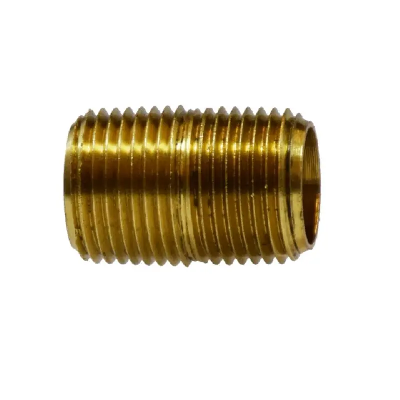 Midland Metal MFG 28131 NIPPLE 1/8XCLOSE BRS STD 1200# 28131