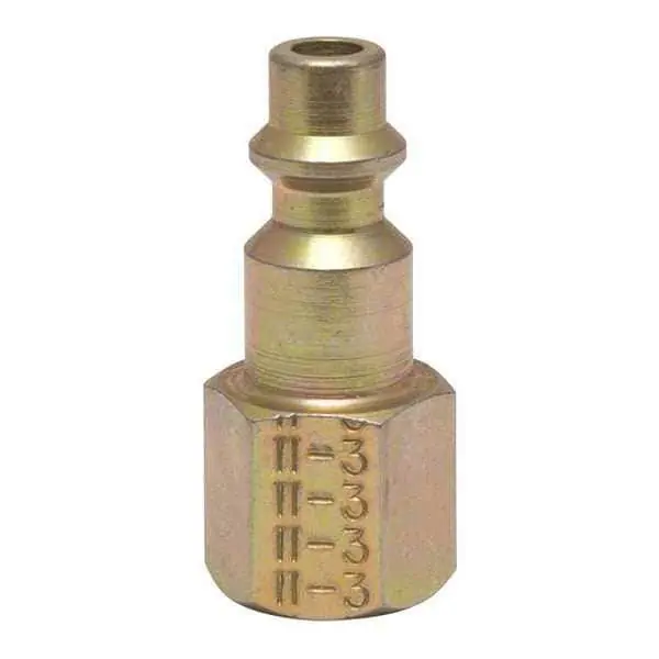 ZSi-FOSTER 11-3B PLUG 1/4X1/4 FPT BRS - 11-3B 1-WAY SHUT-OFF - 3 SERIES
