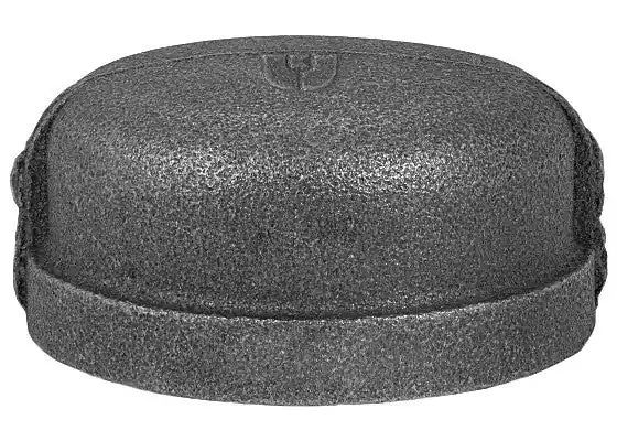 BMI USA INC 35508 CAP 1-1/2 BLK MI 150LB THRD ND 35508