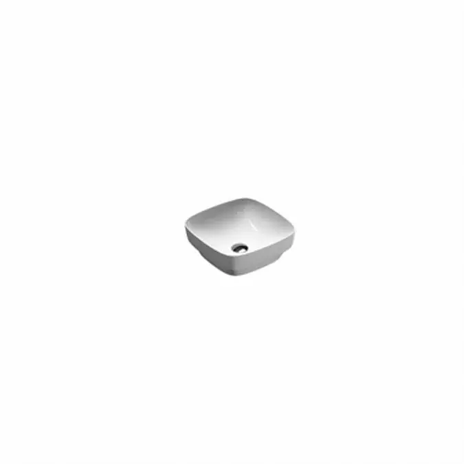 Ceramica Catalano 140AGRLXCS Washbasin NHL Green Lux 40 L/Overflow