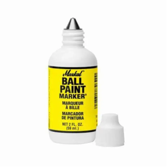 LACO 0084621 Marker 2 Oz Ball Pnt Yellow