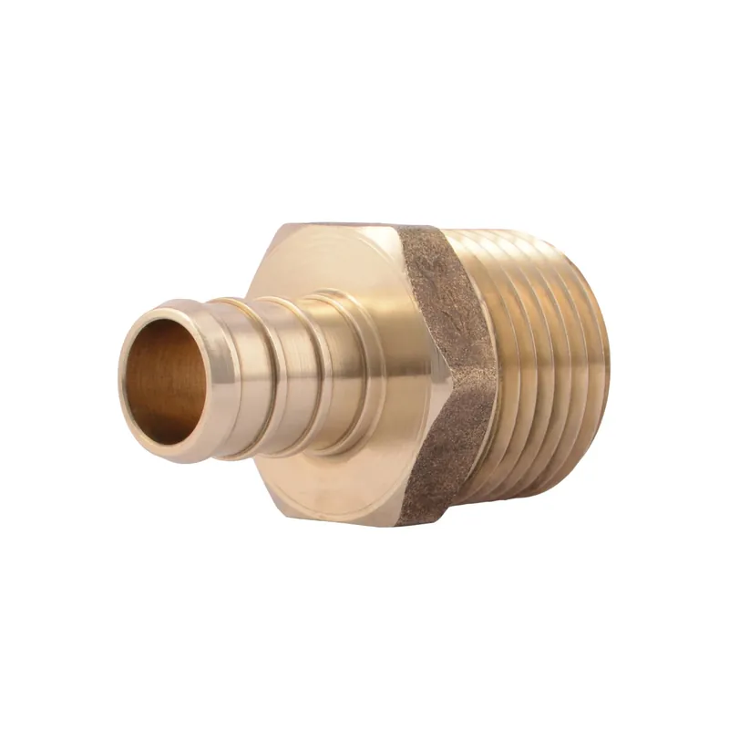 Reliance Worldwide Corp UC120LFA Adapter 1/2 BRS Thrd PEX Barbxmnpt Lead Free