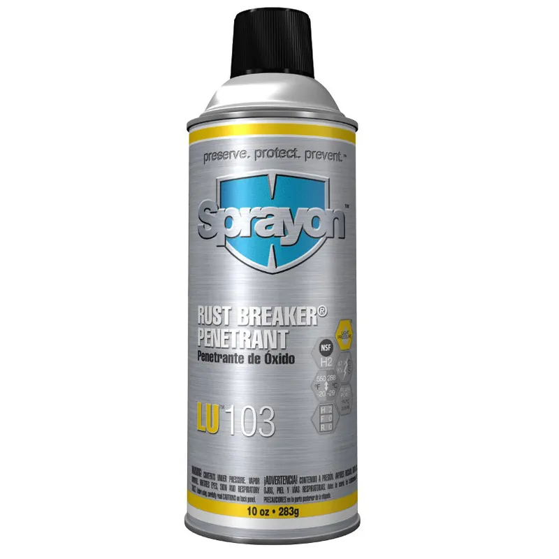 DIVERSIFIED BRANDS S00103000 LUBRICANT 10 OZ SPRAY PENETRATING OIL MIL-VV-P-216A