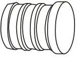 BMI USA INC 39604 PLUG 1/2 BRS INSERT NO LEAD PEX