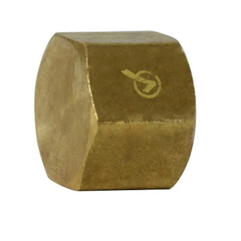 Midland Metal MFG 28077LF CAP 3/8 BRS 1200# THRD 28077LF