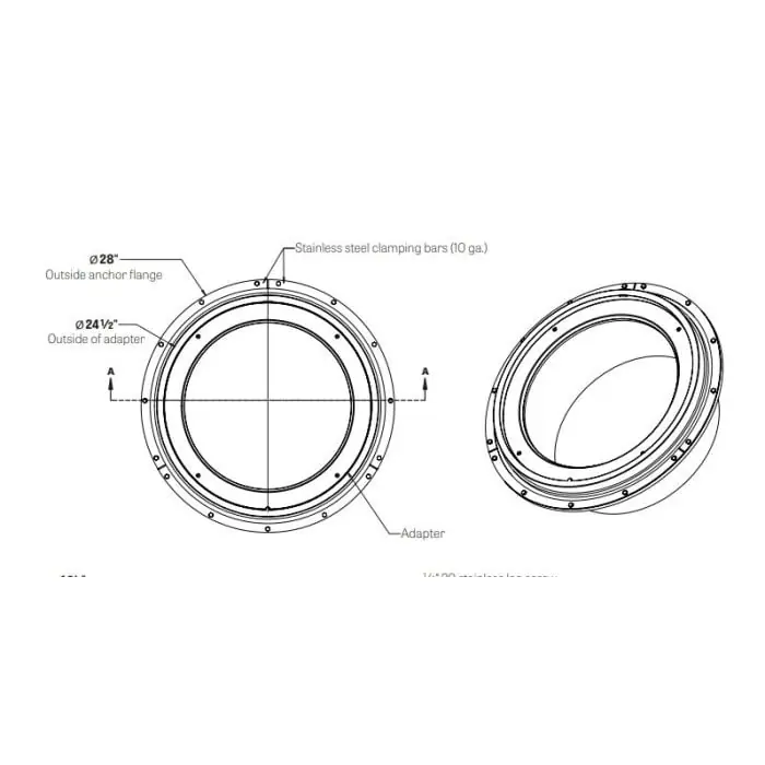 Schier CC24 24 Series Adapter With Clamping Collar