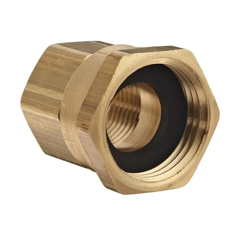 Dixon Valve 5021208C Adapter 3/4 BRS BAS974 F GHT X 1/2 F NPTF Swivel