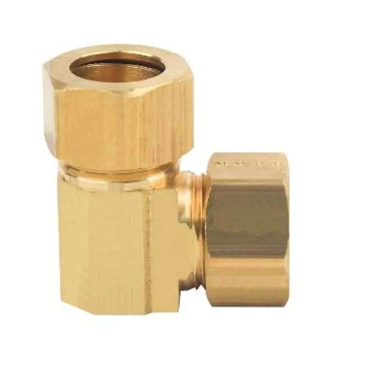Brasscraft 65-5 ELL 5/16 OD BRS CMP UNION 65-5 165C-5