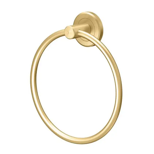 GATCO 4232 Towel Ring 4232 Brushed Brass Latitude2