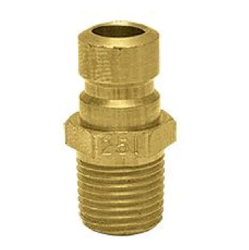 ZSi-FOSTER FP352 PLUG 3/8X1/4 MPT BRS - FJT SERIES