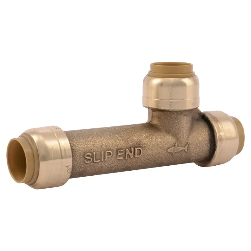 Reliance Worldwide Corp U3362LFA Tee 1/2 BRS Slip SBC Lead Free