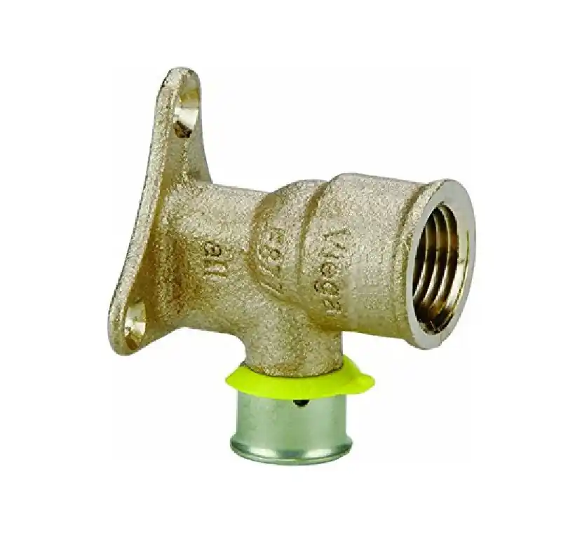 VIEGA 84520 ELL 1/2 BRNZ DROP EAR PEX PRS X F NPT