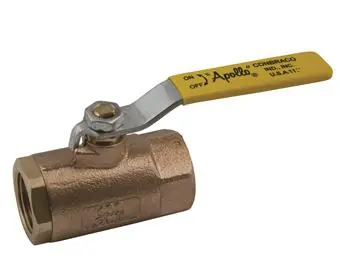 Aalberts IPS 7010101 Ball Valve 1/4 BRNZ Thrd NPTF 70-101-01