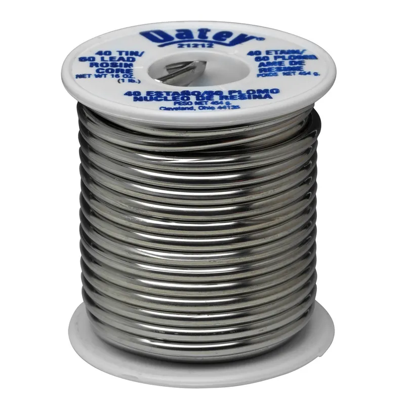 Oatey 21212 Solder 40/60 Bar 1Lb RL 21212 Rosin Core - Contains Lead