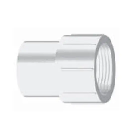 NIBCO L30784Y Adapter 1-1/2 PVC S40 Spxfipt 478-015