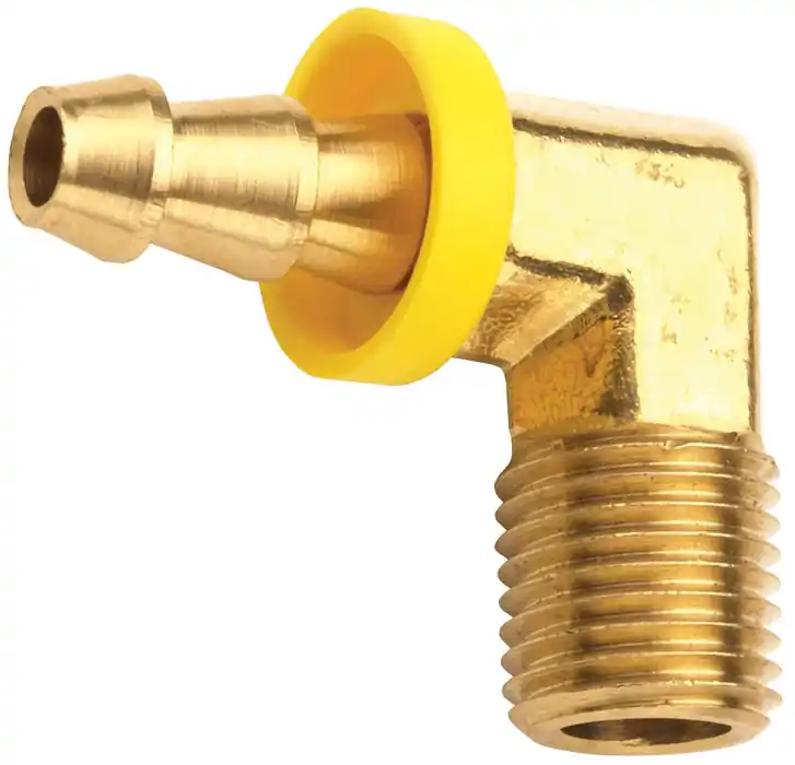 Dixon Valve 2730606C Elbow 3/8X3/8-18 BRS 2730606C Barb X M NPTF