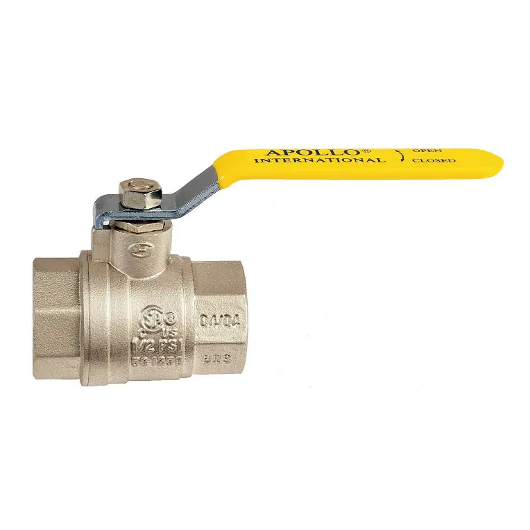 Aalberts IPS Americas Inc 94A10301 Ball Valve 1/2 Brass Thread 600# Full Port