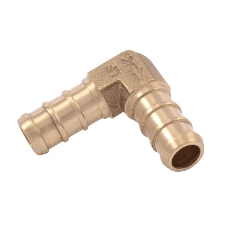 RELIANCE WORLDWIDE CORP UC246LFA ELL 3/8 BRS PEX BARBXBARB LEAD FREE