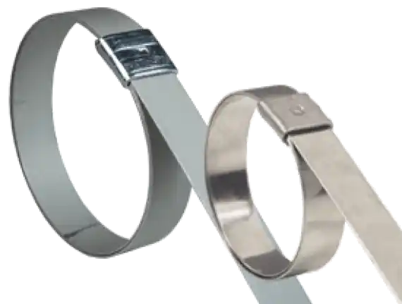 Dixon Valve K4 Band Clamp 1 Galv K4 K Series 5/8 WD .031 Thick