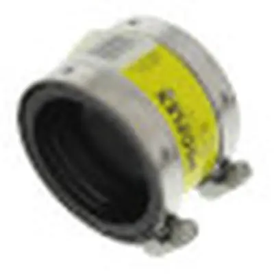 Fernco 3001-22 Coupling 2 CI/STL/PVC to COPPR 3001-22