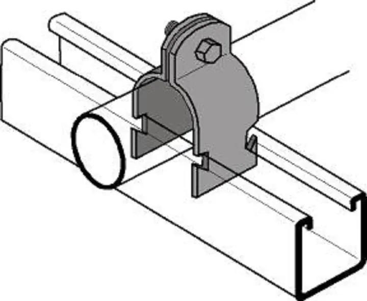 FLEX-STRUT FS1200-4-1/8 EG Clamp FS1200-4-1/8 EG