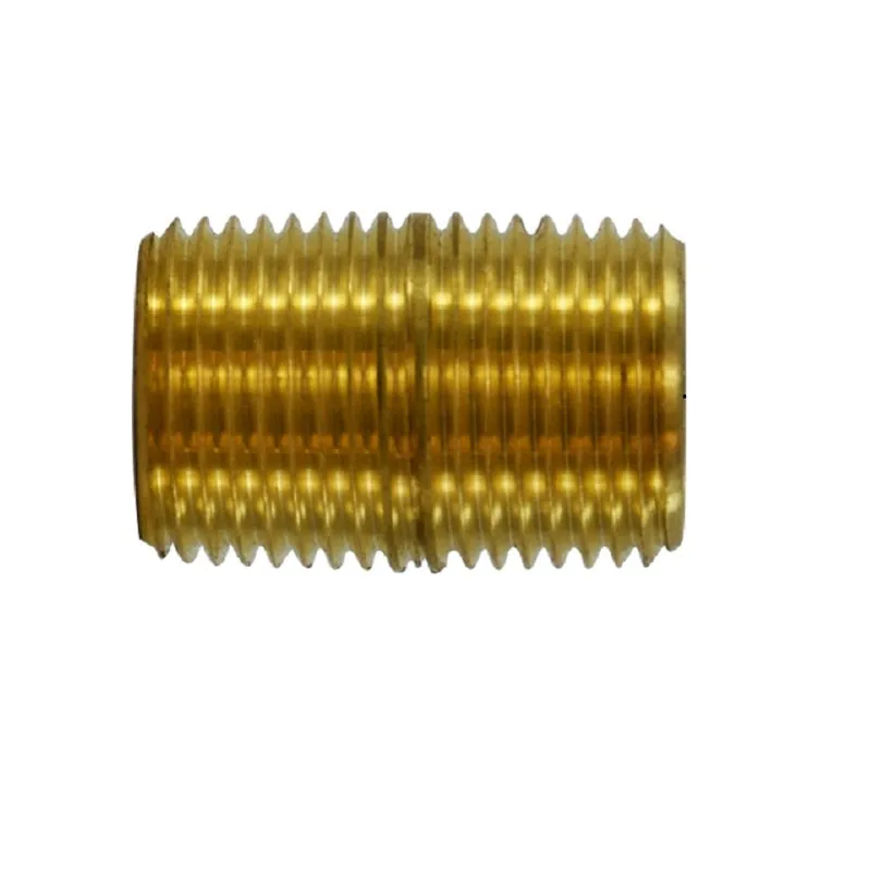 Midland Metal MFG 28133LF Nipple 3/8XClose BRS STD 1200#