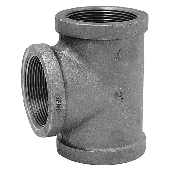 ASC Engineered Solutions 0310043005 TEE 1-1/4X3/8 BLK MI 150# THRD FIG 52/1105R