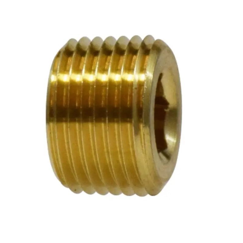 Midland Metal MFG 28093 Plug 1/8 BRS Hex Soc Thrd 1200#