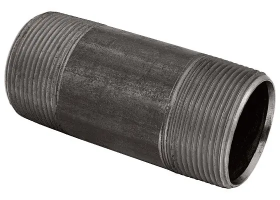 BMI USA INC 10760 Nipple 1-1/4X6 Blk Stl Std A53 10760