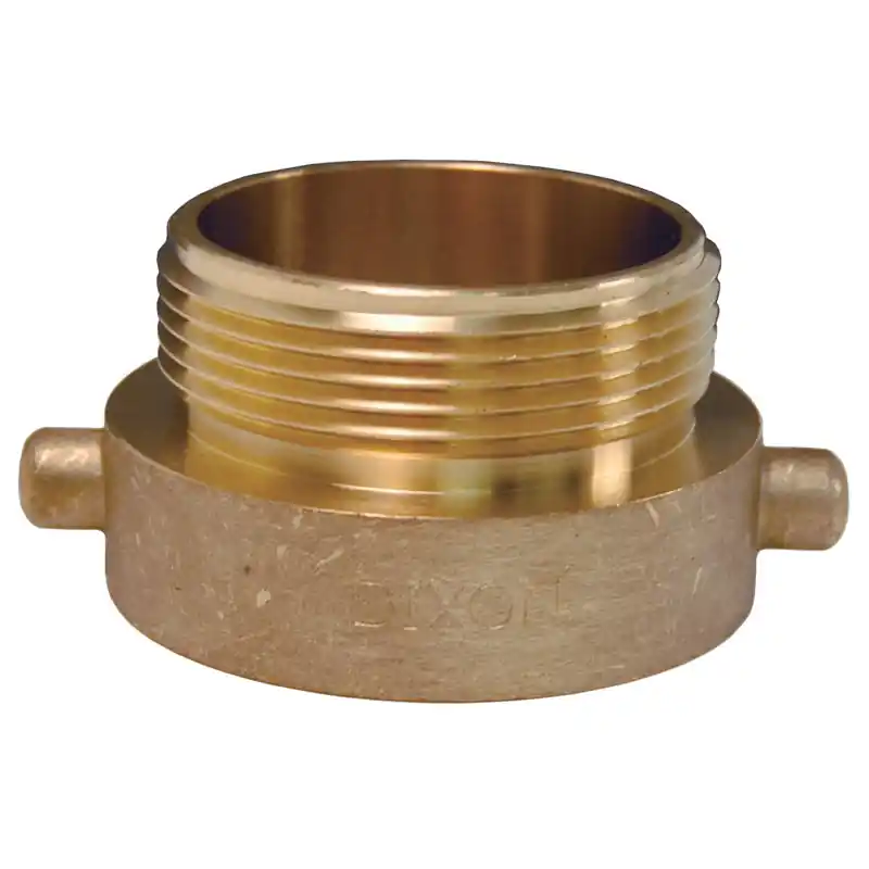 Dixon HA15T15F Adapter 1-1/2 FNPTXMNST BRS Hydrant Pin Lug