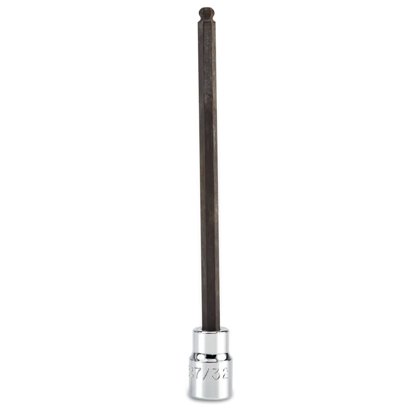 Proto J4907BD 3/8 Drive Ball End Extra Long Hex Bit Socket - 7/32