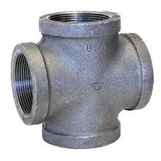 ASC Engineered Solutions 0310069406 CROSS 1/4 BLK MI 150# THRD FIG 61 / 1107