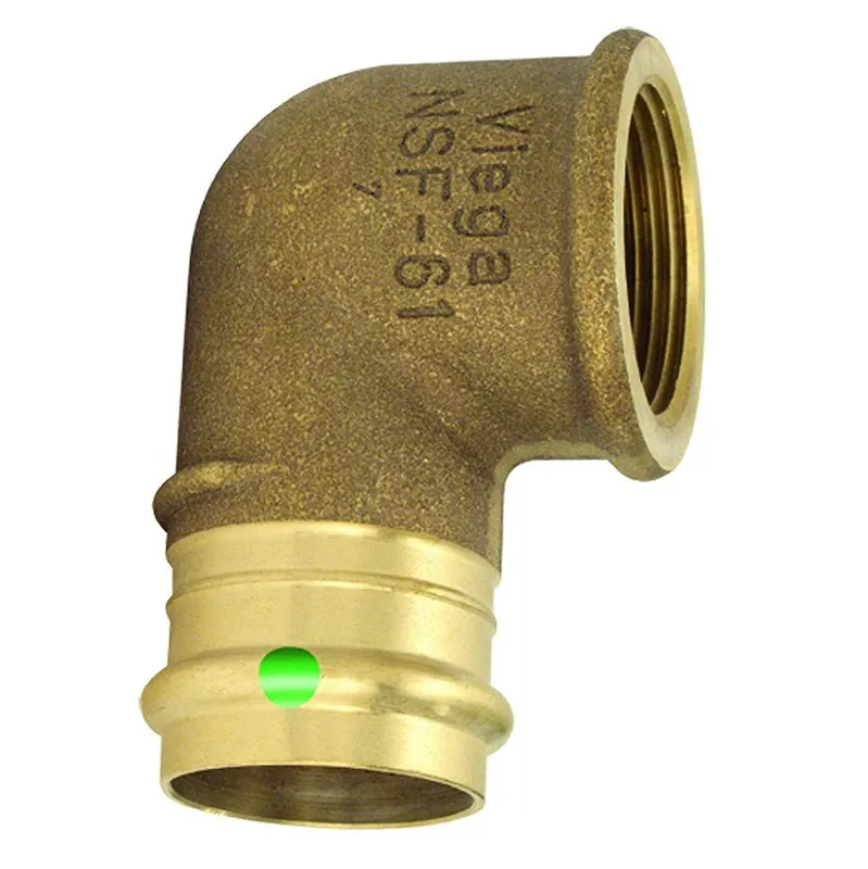 Viega 77562 ELL 1-1/2 Bronze PXF