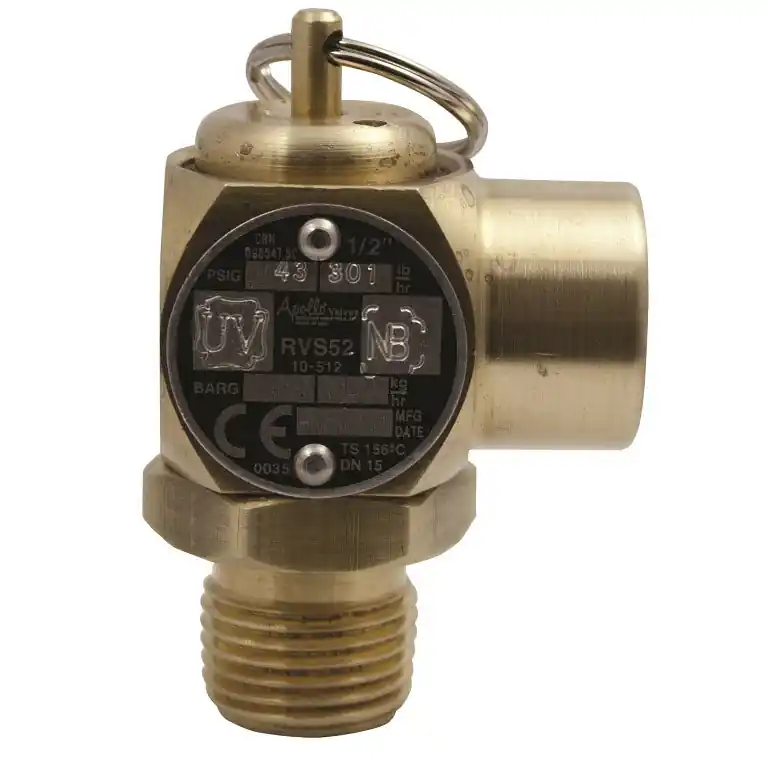 AaLBERTS IPS AMERICAS INC. 10512B25 RELIEF VALVE 1/2 BRS MXF 25#