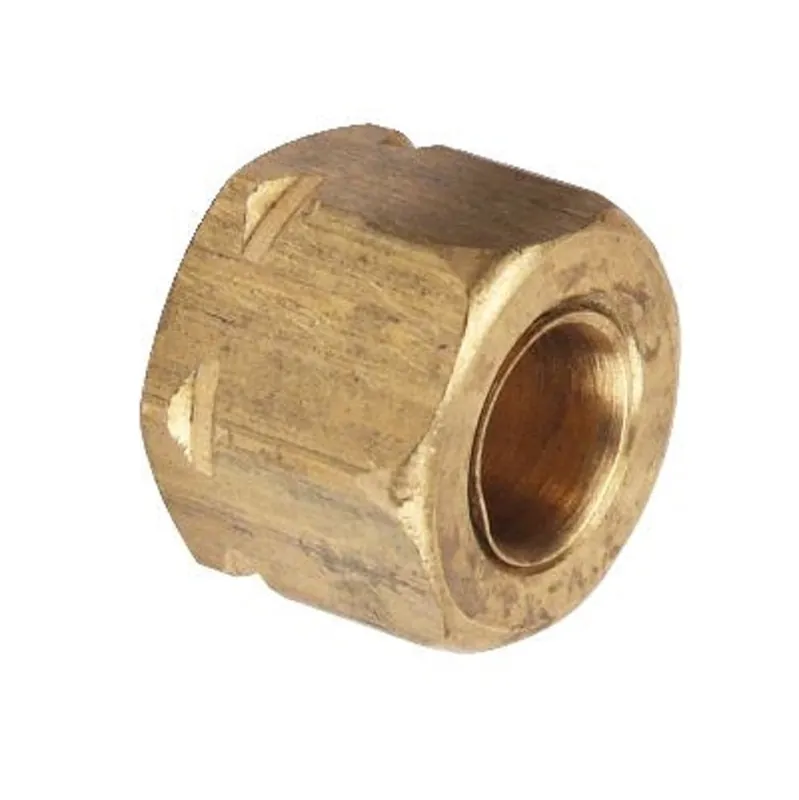 Brasscraft 61CA-3 Nut 3/16 Brass CMP 61CA-3 W/Captive Brass Sleeve