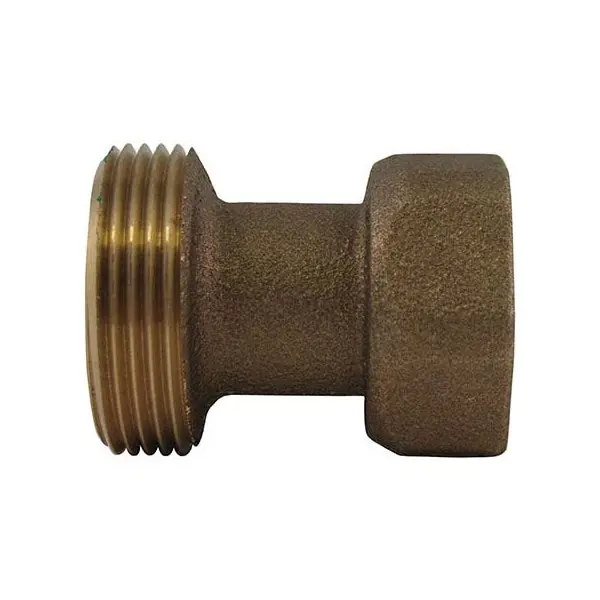 A Y McDonald 5137-285 710J24KIT Meter Adapter (2) 5/8X3/4 To 1-NL
