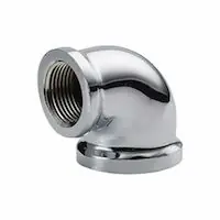 Merit Brass C101-0804 Ell 1/2X1/4 Chrome 125# Thrd C101-0804