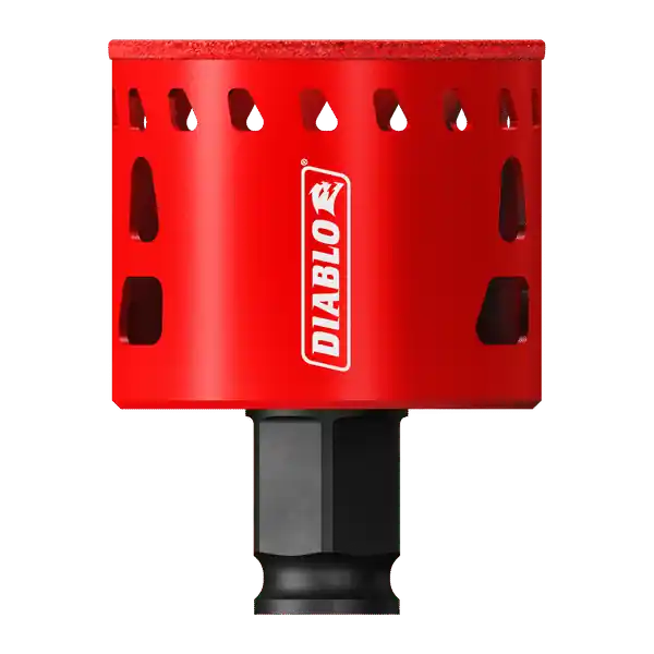 Diablo DHS2000DG Diamond-Grit Hole Saw for Tile, Stone and Glass