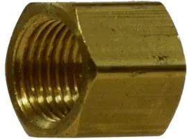 Midland Metal MFG 28077 CAP 3/8 BRS 1200# THRD